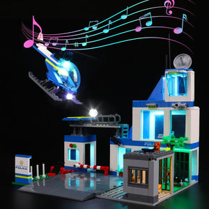 Brick Shine  GC Light Kit for LEGO® Police Station 60316