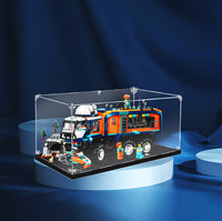 Display King -Acrylic display case with screw for LEGO® Arctic Explorerscience Lab Truck 60471
