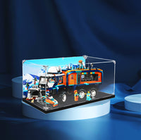 Display King -Acrylic display case with screw for LEGO® Arctic Explorerscience Lab Truck 60471
