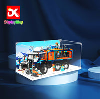 Display King -Acrylic display case with screw for LEGO® Arctic Explorerscience Lab Truck 60471
