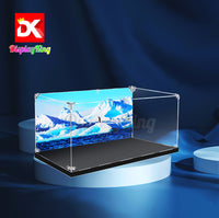 Display King -Acrylic display case with screw for LEGO® Arctic Explorerscience Lab Truck 60471
