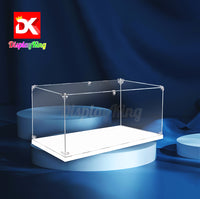 Display King -Acrylic display case with screw for LEGO® Coast Guard Rescue Boat & Helicopter 60504
