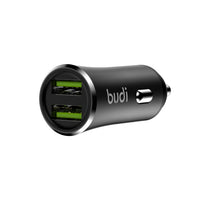 sky Budi CC627T3B 12W 2USB Car Charger with 3-in-1 Combo
