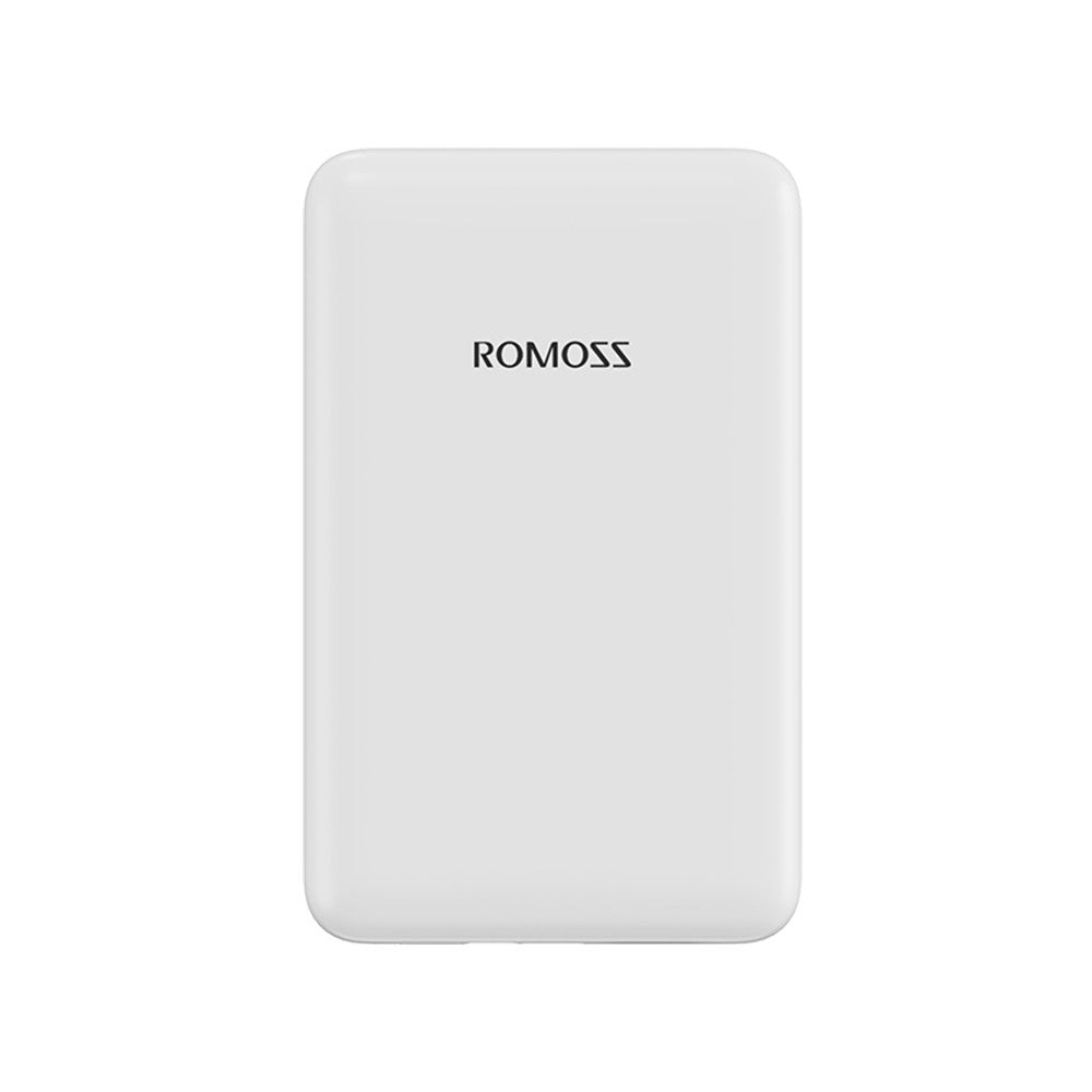 Romoss WSS05 20W 5000mAh Magnetic Wireless Fast Charge Mini Power Bank-White