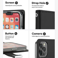 Mercury Rich Diary Case for iPhone 17 Pro Max / 18 Pro Max
