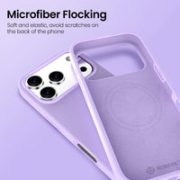REDEFYNE Liquid Silicone Case Cover with Magnetic Ring for iPhone 17 Pro Max / 18 Pro Max

