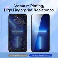iPhone 16 Pro Max / 17 Pro Max / 18 Pro Max Kinglas 2 Packs 2.5D Full Coverage Silk Printing HD+ Clarity Glass Screen Protector
