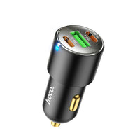 hoco NZ6 PD45W 3-port(2C1A) car charger - black
