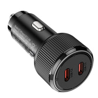 hoco NZ14B Guerrero PD50W(2C) car charger - black
