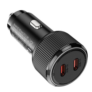 hoco NZ14B Guerrero PD50W(2C) car charger - black