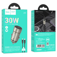 hoco Z57 Glorious single-port PD30W car charger set(C to iP)
