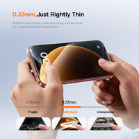 Baseus Crystal Diamond Series HD Tempered Glass Dust-free Chamber II