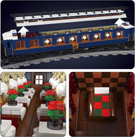 Mould King 12025 Orient Express-French Railways SNCF 231 Steam Locomotive lights
