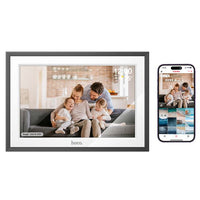 hoco HI13 10.1 inch digital cloud photo frame - black
