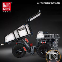 MOULD KING 13170 Liebher Terex T284 Mining Excavator Dump Truck 2044 PCS Gift
