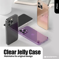 iPhone 17 Pro Max / 18 Pro Max Mercury Transparent Pearl Jelly Case Cover
