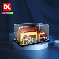 Display King - Acrylic display case with screw for LEGO® Simpsons house 71006
