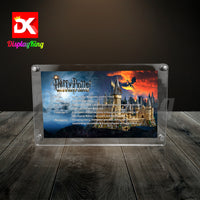 Display King - Acrylic photo frame for Lego Hogwarts Castle 71043
