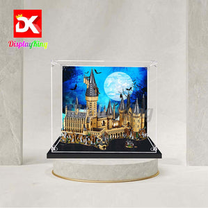 Display King - Acrylic display case  for Lego Hogwarts Castle 71043 3mm Thickness dust-Free and Crystal Clear Display case with Screw