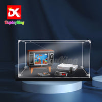 Display King - Acrylic display case with screw for LEGO® Nintendo Entertainment System 71374
