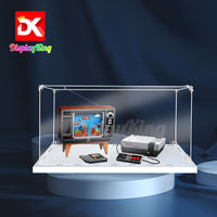 Display King - Acrylic display case with screw for LEGO® Nintendo Entertainment System 71374
