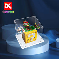 Display King -Acrylic display case with screw for LEGO® Super Mario 64 Question Mark 71395
