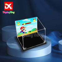 Display King -Acrylic display case with screw for LEGO® Super Mario 64 Question Mark 71395
