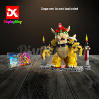 Display King - Acrylic photo frame for Lego The Mighty Bowser 71411
