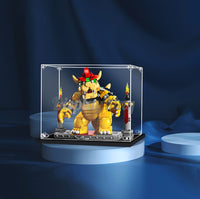 Display King - Acrylic  display case with screw  for LEGO® The Mighty Bowser 71411
