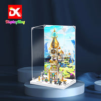 Display King - Acrylic display case with screw for LEGO® The Sandman's Tower 71477
