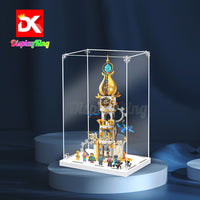 Display King - Acrylic display case with screw for LEGO® The Sandman's Tower 71477
