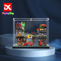 Display King - Acrylic display case for LEGO® NINJAGO City Markets 71799 3mm Thickness dust-Free and Crystal Clear Display case with Screw
