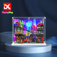 Display King - Acrylic display case for LEGO® NINJAGO City Markets 71799 3mm Thickness dust-Free and Crystal Clear Display case with Screw
