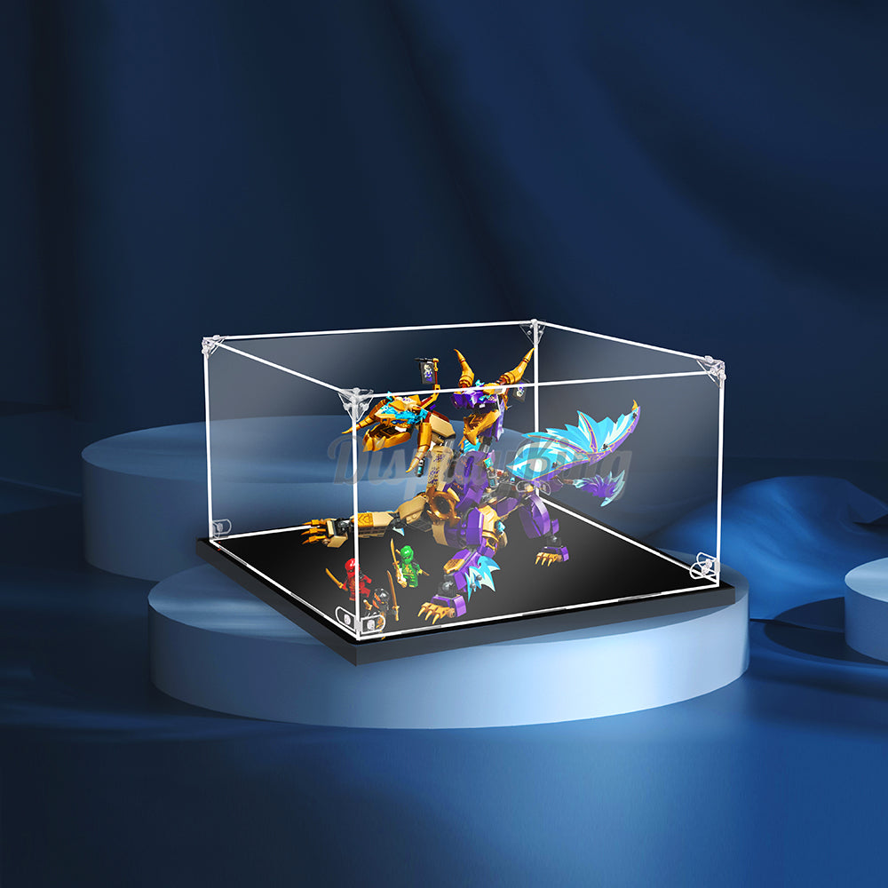 Display King -Acrylic display case with screw for LEGO® Arc Dragon of Focus 71836