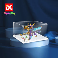 Display King -Acrylic display case with screw for LEGO® Arc Dragon of Focus 71836