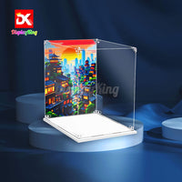 Display King -Acrylic display case with screw for LEGO® NINJAGO City Workshops 71837
