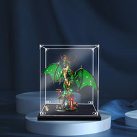 Display King -Acrylic display case with screw for LEGO® The Guardian Dragon 71847