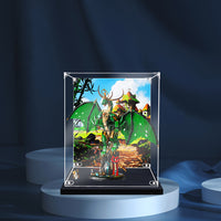 Display King -Acrylic display case with screw for LEGO® The Guardian Dragon 71847