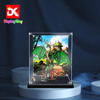 Display King -Acrylic display case with screw for LEGO® The Guardian Dragon 71847