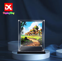 Display King -Acrylic display case with screw for LEGO® The Guardian Dragon 71847
