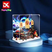 Display King -Acrylic display case with screw for LEGO® The Temple Bounty 71848