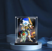 Display King -Acrylic display case with screw for LEGO® Lloyd's Titan Mech 15th Anniversary 71860
