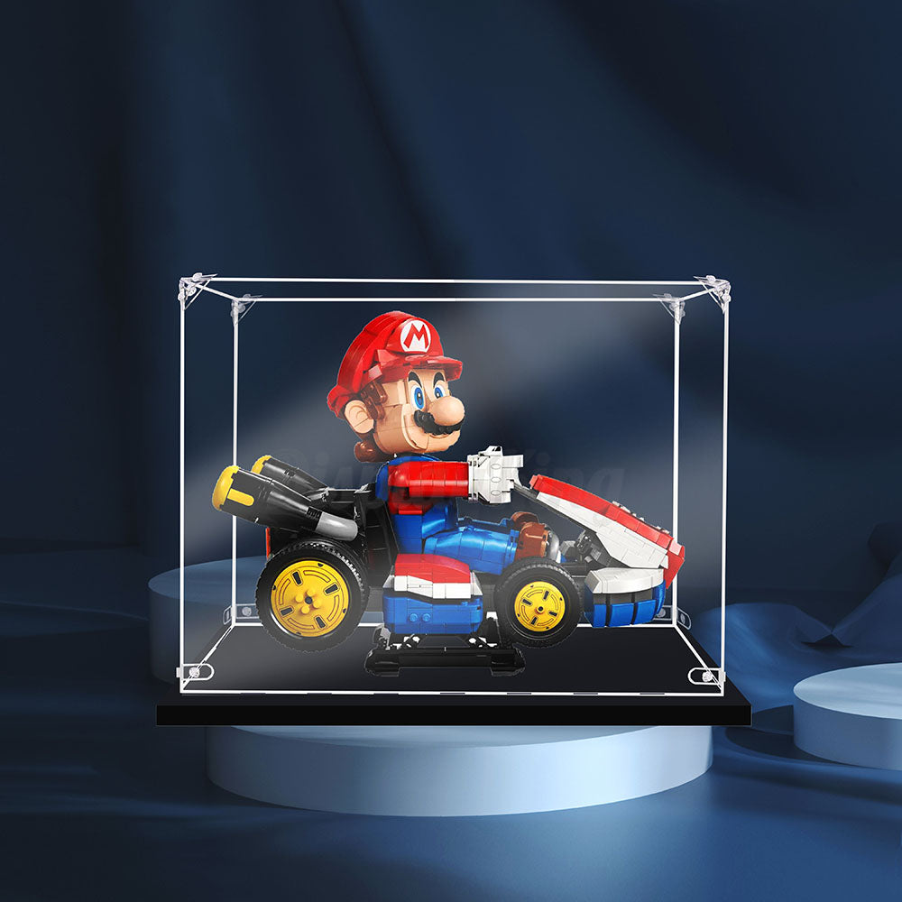 Display King -Acrylic display case with screw for LEGO® Mario & standard Kart 72037