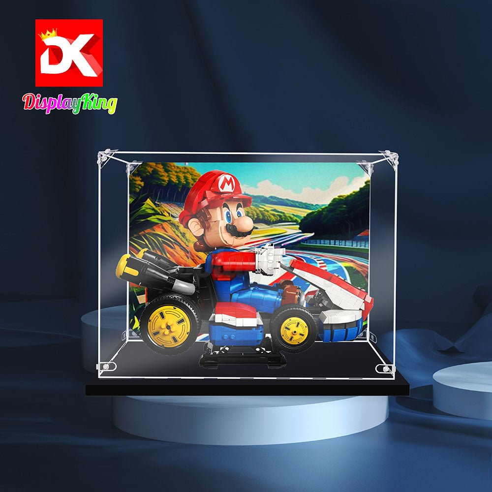 Display King -Acrylic display case with screw for LEGO® Mario & standa ...