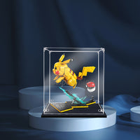 Display King -Acrylic display case with screw for LEGO® ikachu and Poke Ball 72152
