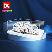 Display King - Acrylic display case with screw for  LEGO® Millennium Falcon 75212
