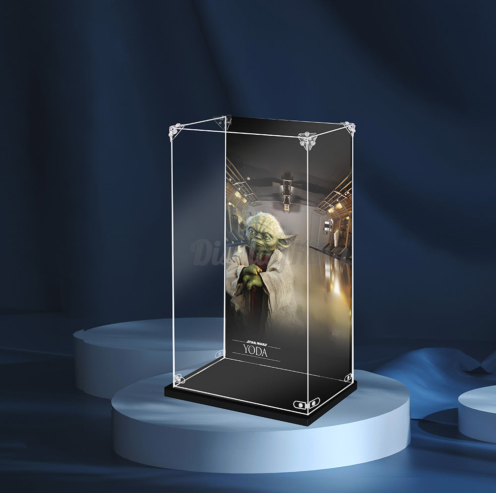 Display King Acrylic display case with screw for LEGO® UCS Yoda