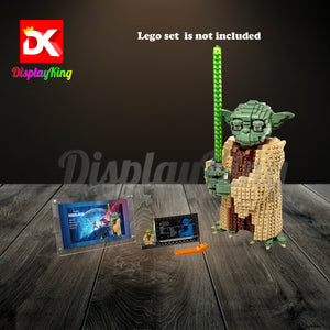 Display King - Acrylic photo frame for Lego Yoda 75255