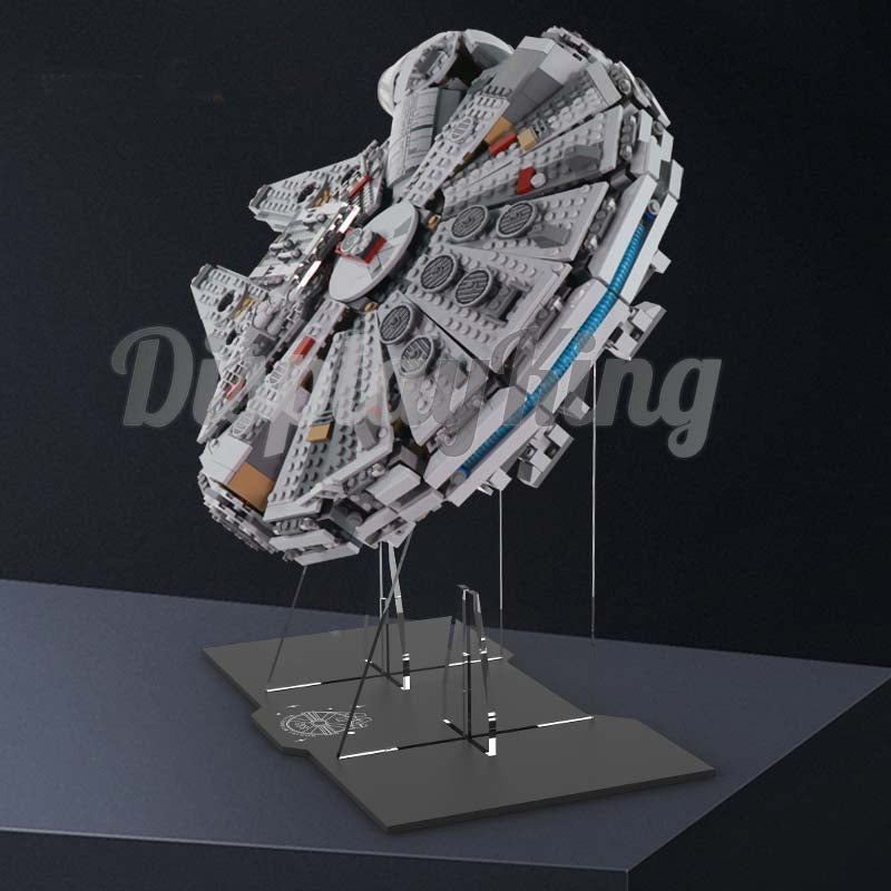 Acrylic stand for lego millennium online falcon