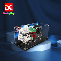 Display King - Acrylic display case with screw for LEGO® Star Wars helmets 75274+75276+76277
